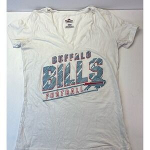 Buffalo Bills Majestic white Tshirt (small)